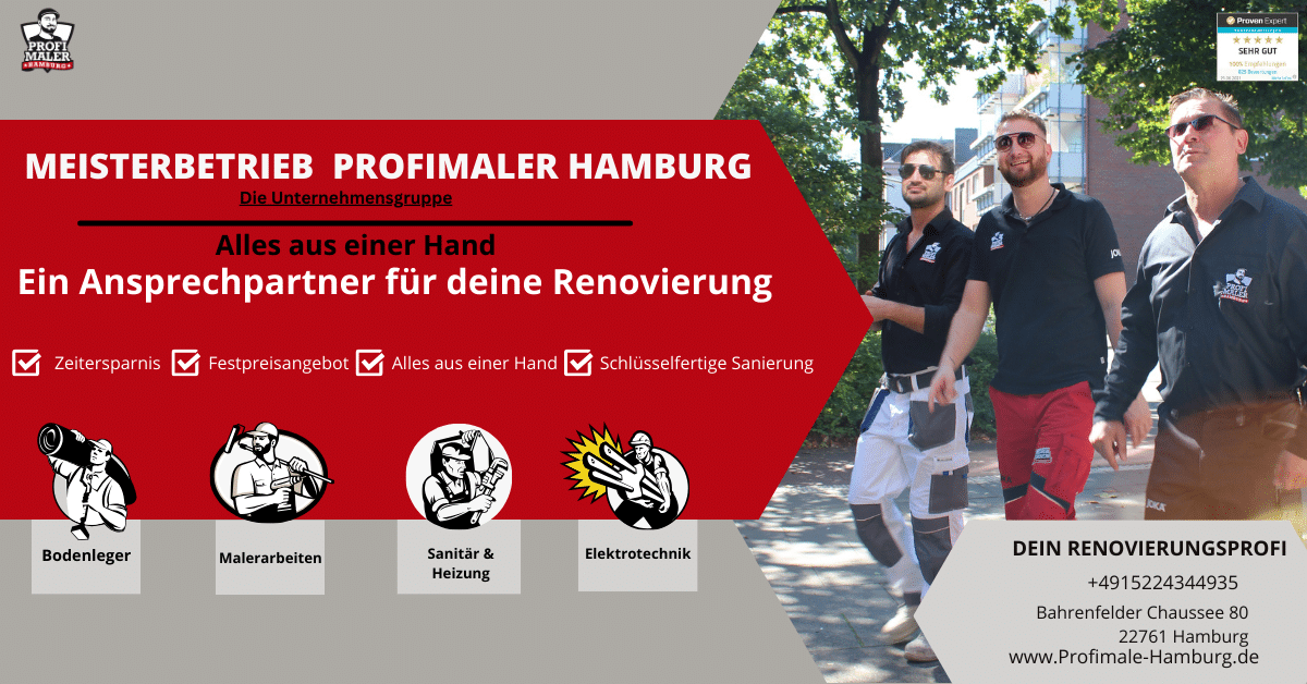 Sanierungsfirma Hamburg Profimaler Hamburg